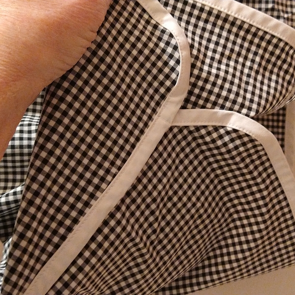 T by Talbot's black/white checked active skirt Sz MP - Picture 4 of 10
